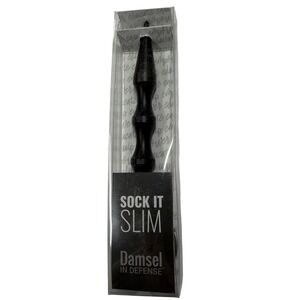 Damsel in Defense Sock It Slim Black Striking Tool Personal Safety